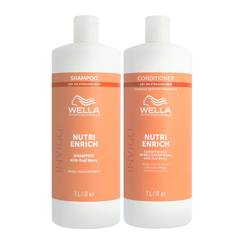 Wella Invigo Nutri-Enrich Shampoo & Conditioner 1000ml Duo Set