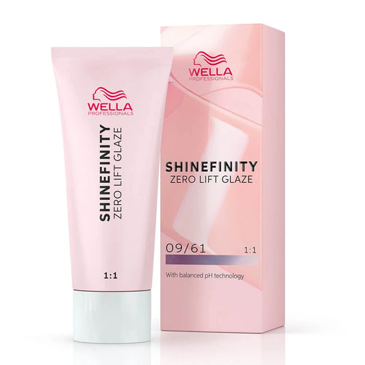 Wella Shinefinity Zero Lift Glaze 60ml Semi-Permanent Hair Colour