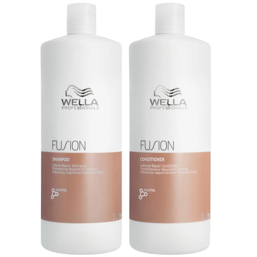 Wella Fusion Intense Repair Shampoo & Conditioner 1000ml Duo Set